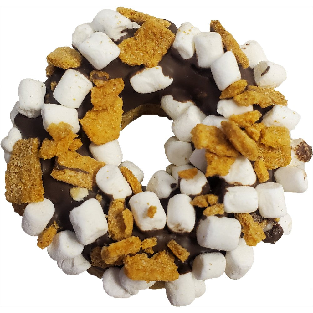 S'mores Delight Gourmet Donut Dog Treat