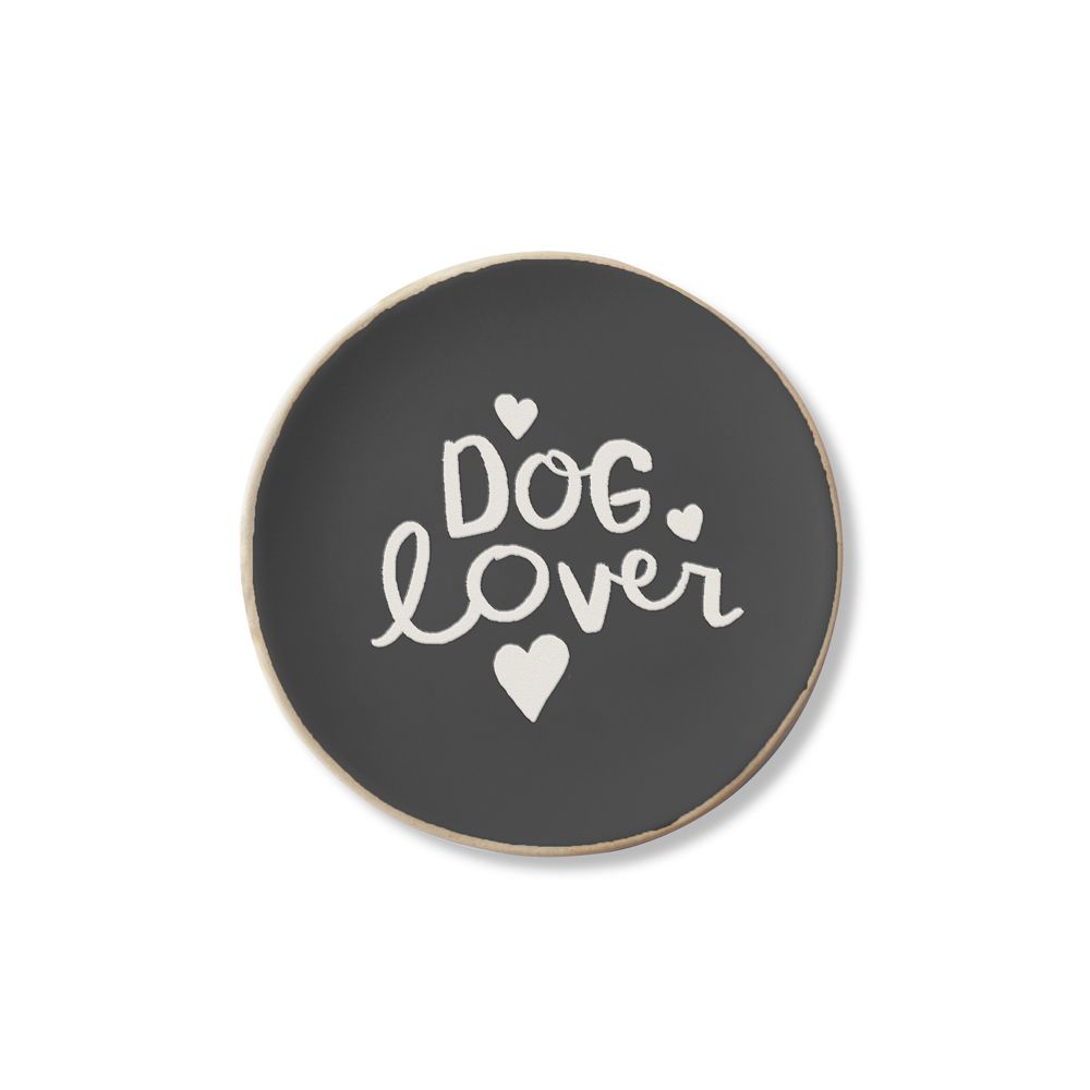 Dog Lover Small Round Tray
