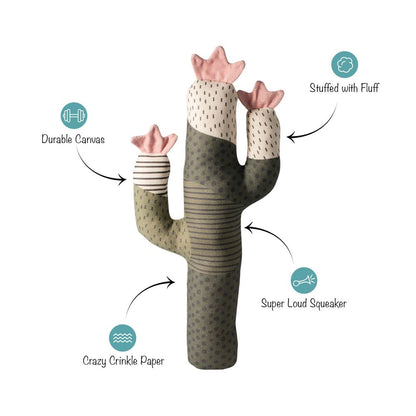 I Can Be A Bit Prickly Canvas Dog Toy