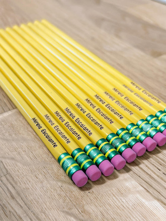 Laser Engraved Pencils