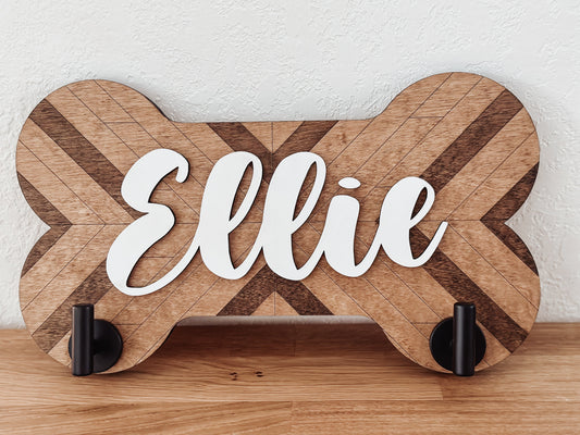 Personalized Leash Holder